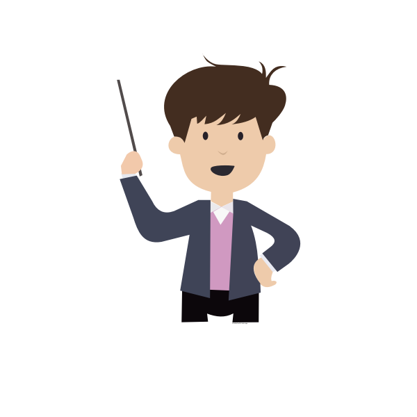 SVG Boy Teaching