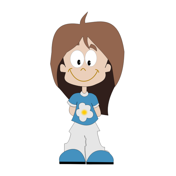 SVG Boy vector image