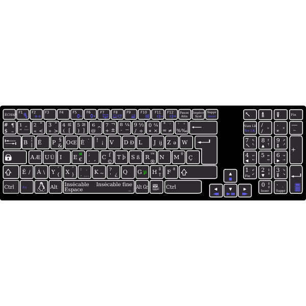 SVG Bpo keyboard Asus K93SM