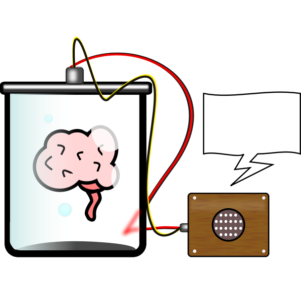 SVG Brain in a Jar