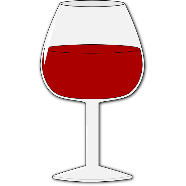 SVG Brandy snifter