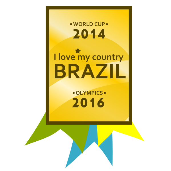 SVG Brazil 2014-2016 Medal