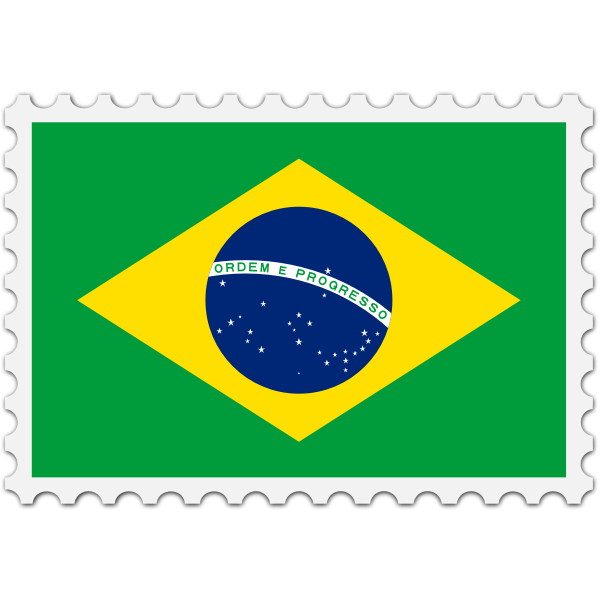 SVG Brazil flag image