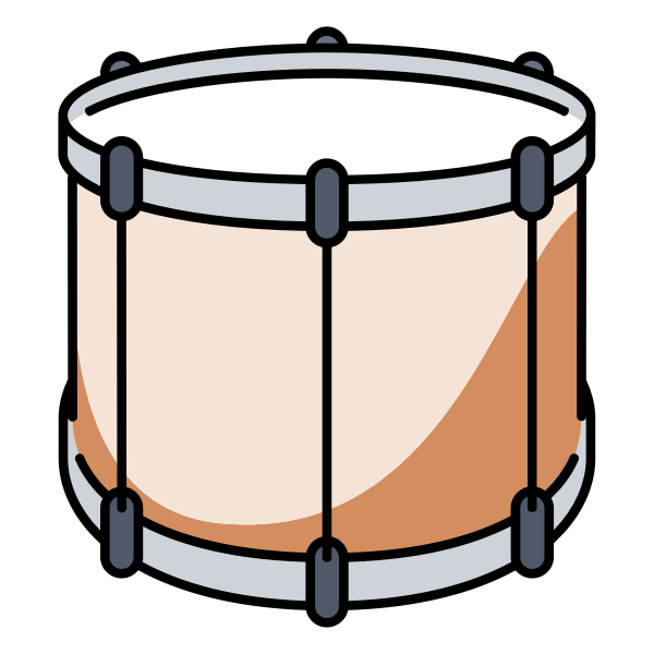 SVG Brazilian musical instrument
