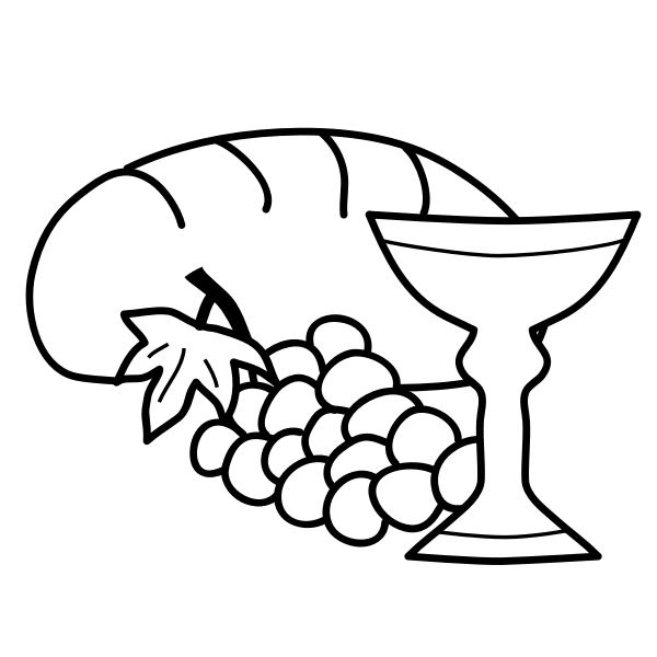 SVG Bread and wine