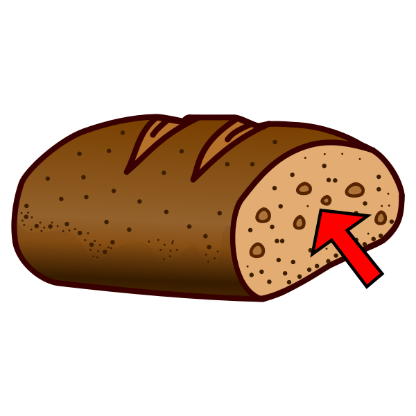 SVG Bread - lineart
