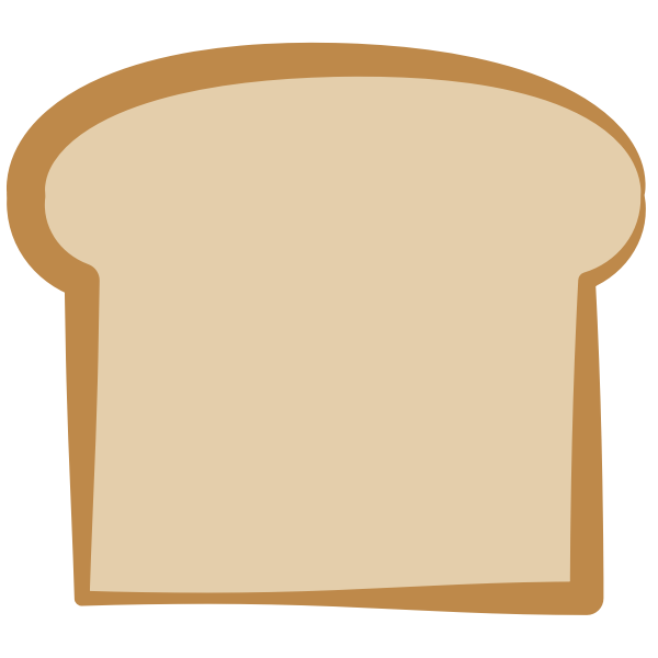 SVG Bread slice