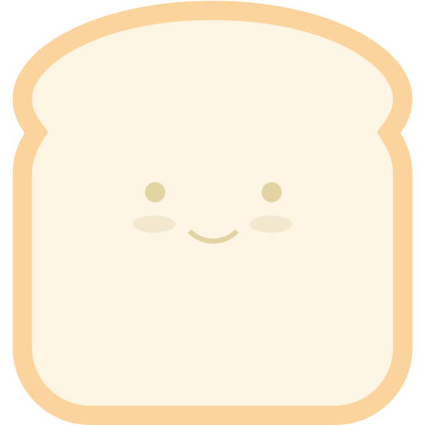 SVG Bread slice icon
