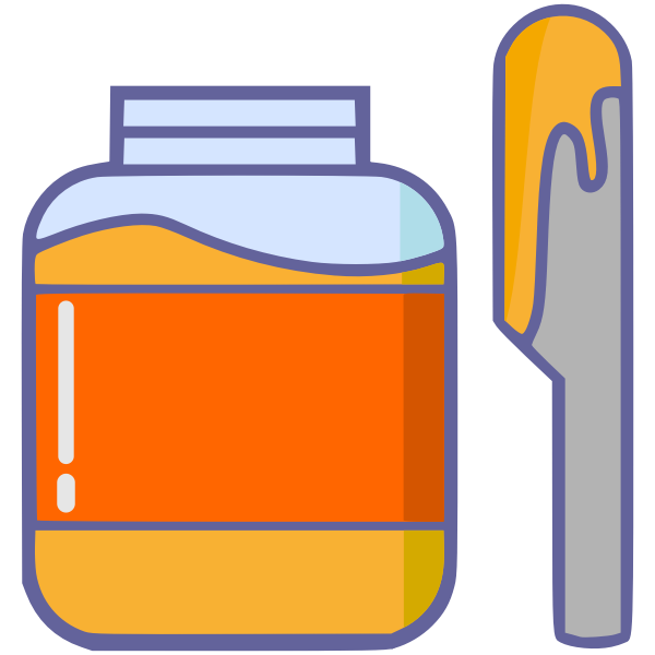 SVG Bread spread icon