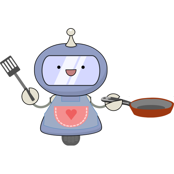 SVG Breakfast making robot