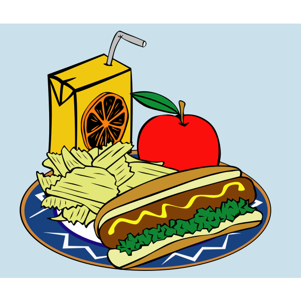 SVG Breakfast meal