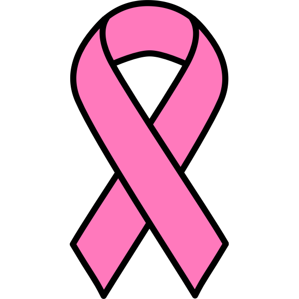 SVG Breast cancer ribbon