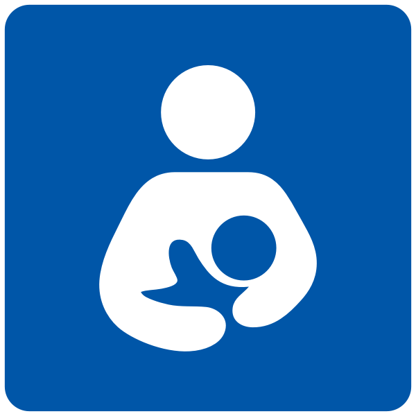 SVG Breastfeeding symbol