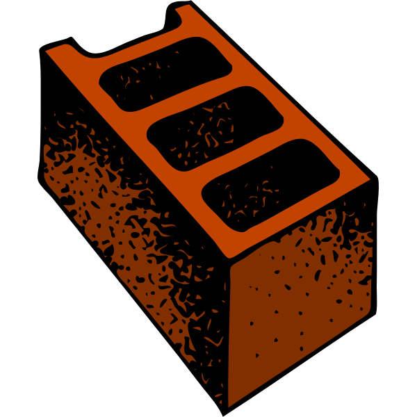 SVG Brick vector clip art