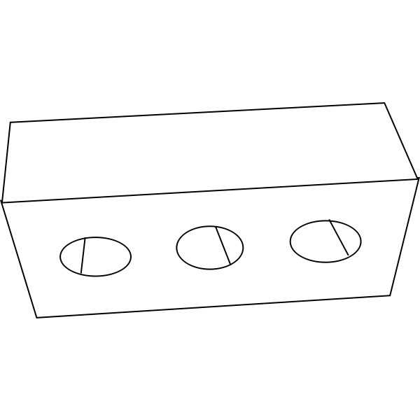 SVG Brick vector illustration