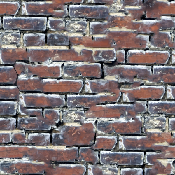 SVG Brick wall picture