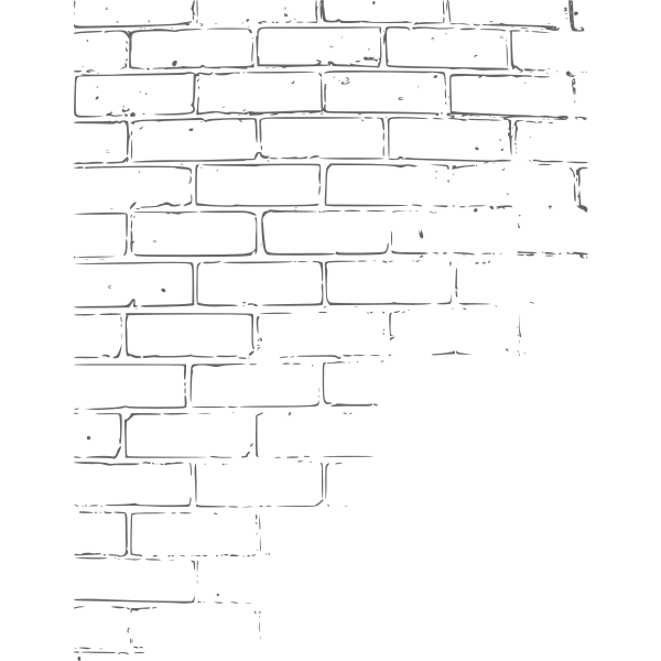 SVG Brick Wall Texture Vector