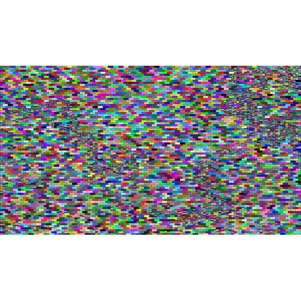 SVG Bricks in different size and color