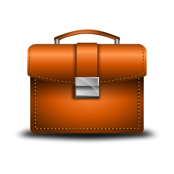 SVG Briefcase Clip Art Image