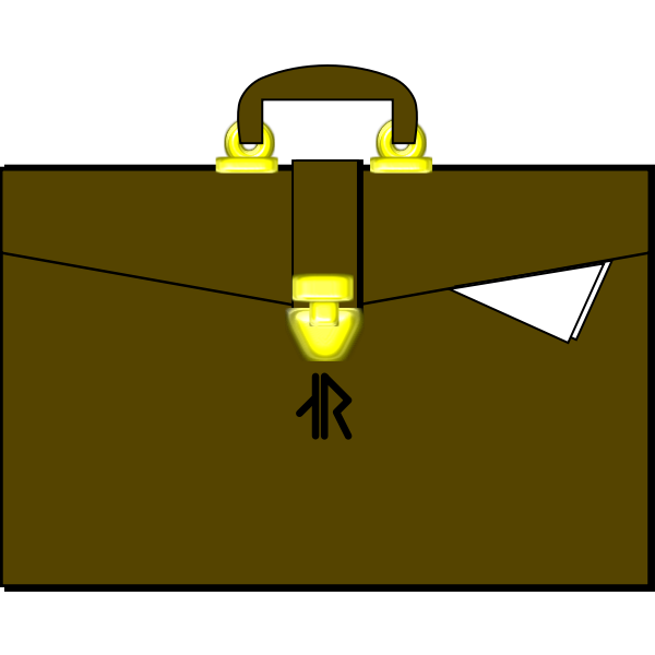 SVG Briefcase vector graphics