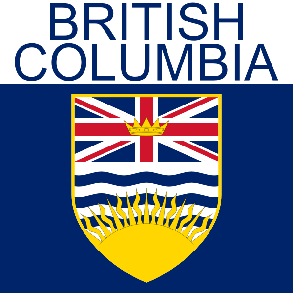 SVG British Columbia symbol vector drawing