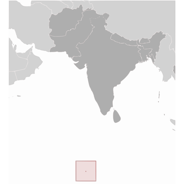 SVG British Indian Ocean territory