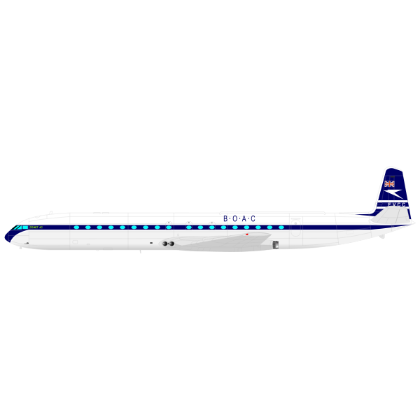 SVG British plane