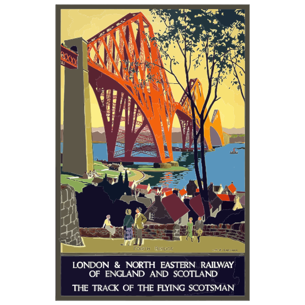 SVG British railroad