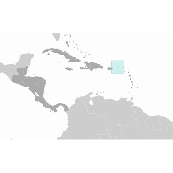 SVG British Virgin Islands vector location