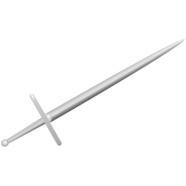 SVG Broadsword vector illustration