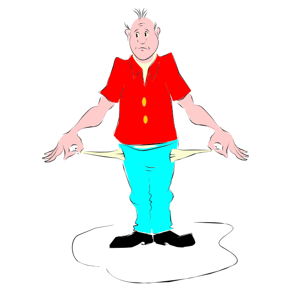 SVG Broke man