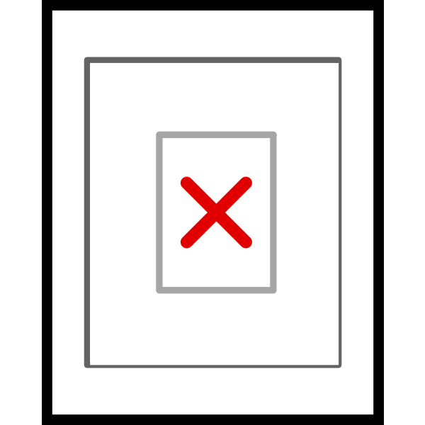SVG Broken Image Icon