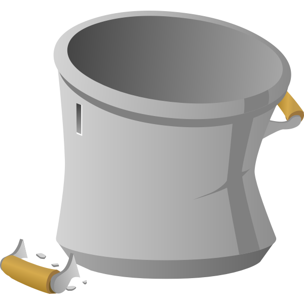 SVG Broken pot