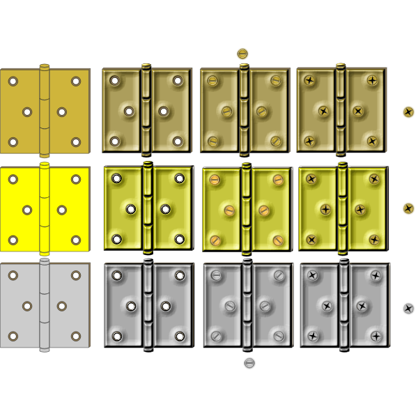 SVG Bronze Hinge
