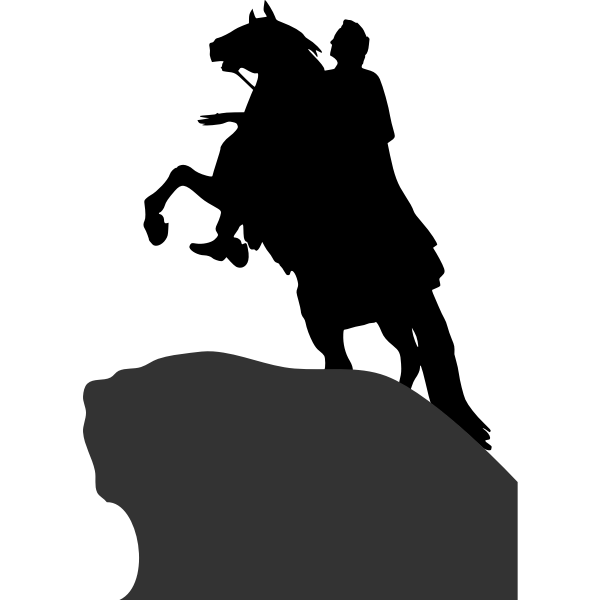 SVG Bronze Horseman by Rones