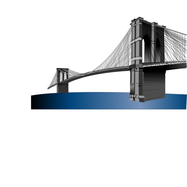 SVG Brooklyn Bridge