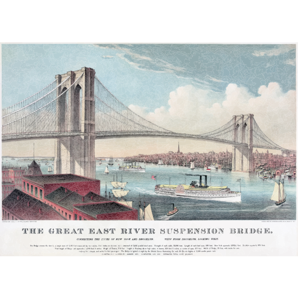 SVG Brooklyn Bridge