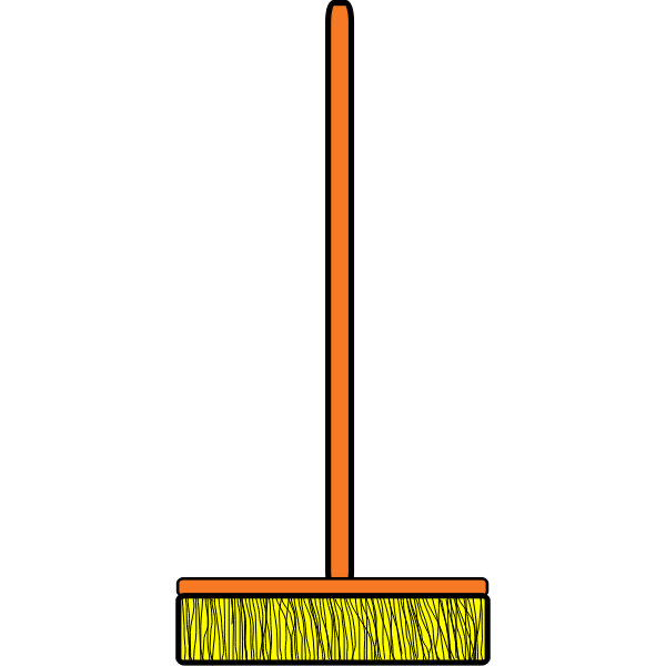 SVG Broom vector illustration