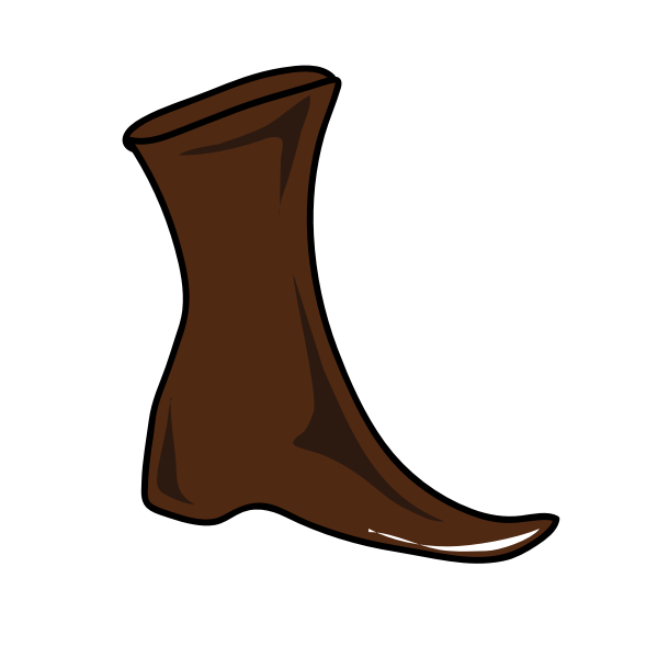 SVG Brown Boot-1574178660
