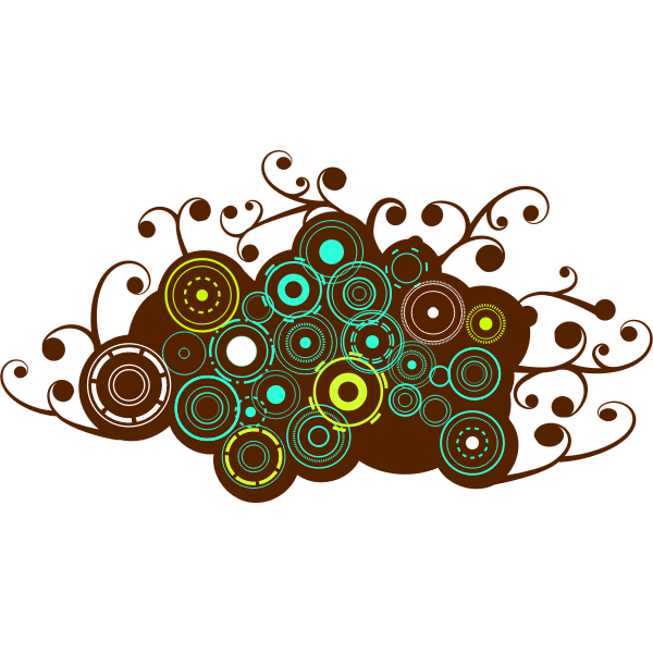 SVG Brown circles