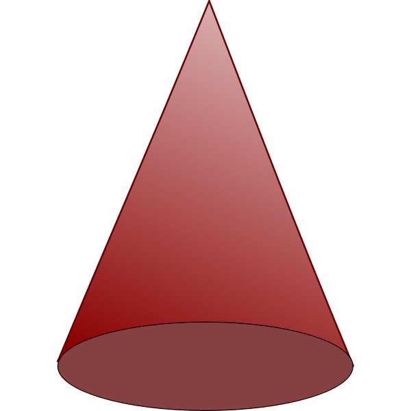 SVG Brown cone