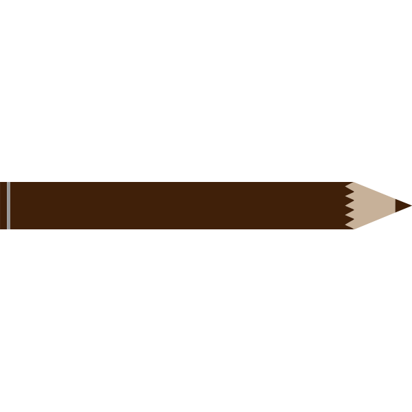 SVG Brown crayon