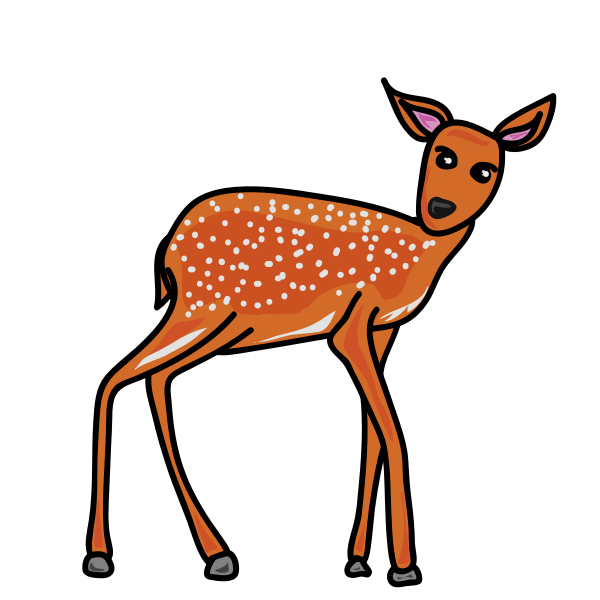 SVG Brown deer