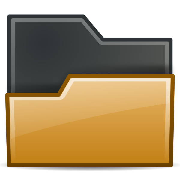 SVG Brown directory icon