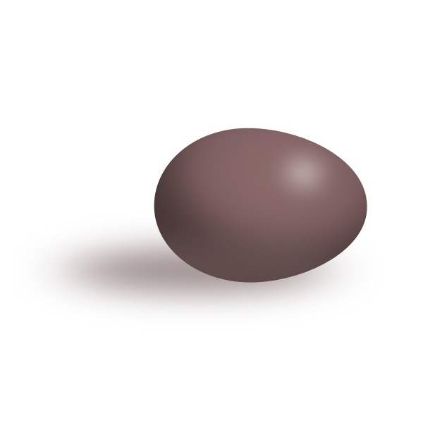 SVG Brown egg