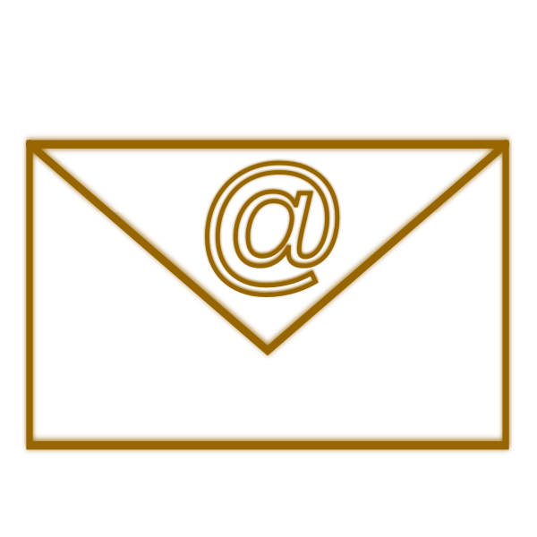 SVG Brown envelope
