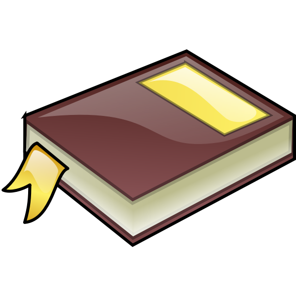 SVG Brown notebook
