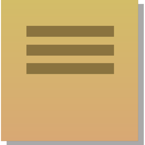 SVG Brown post-it