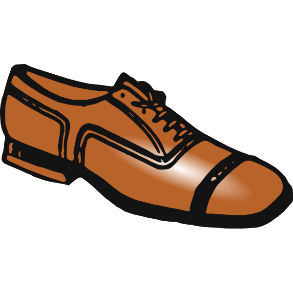 SVG Brown shoe