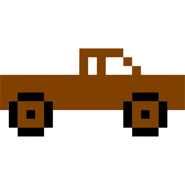 SVG Brown truck